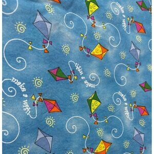 In My Own Backyard Spring by Becky G Kites Fabric 1/2 yard x 44" Sewing Crafts
